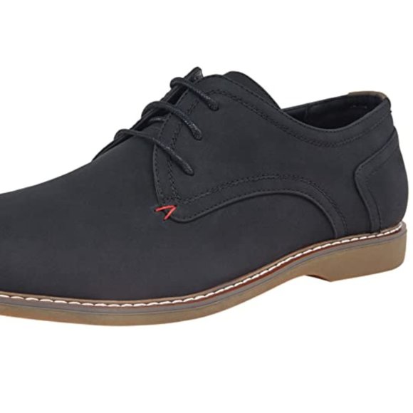 Men's Oxford Suede Business Casual Dress Shoes